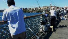 Fishermen on Galata Bridge