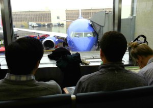 Weather delays at Reagan National Airport