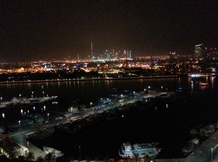 Dubai at night