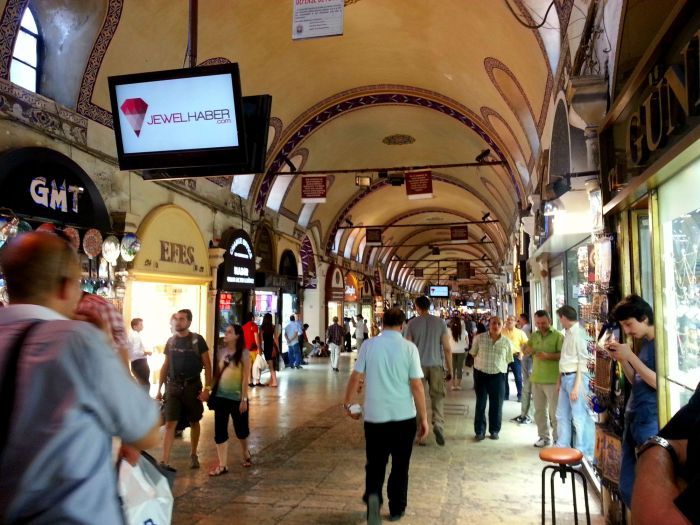 Grand Bazaar in Istanbul