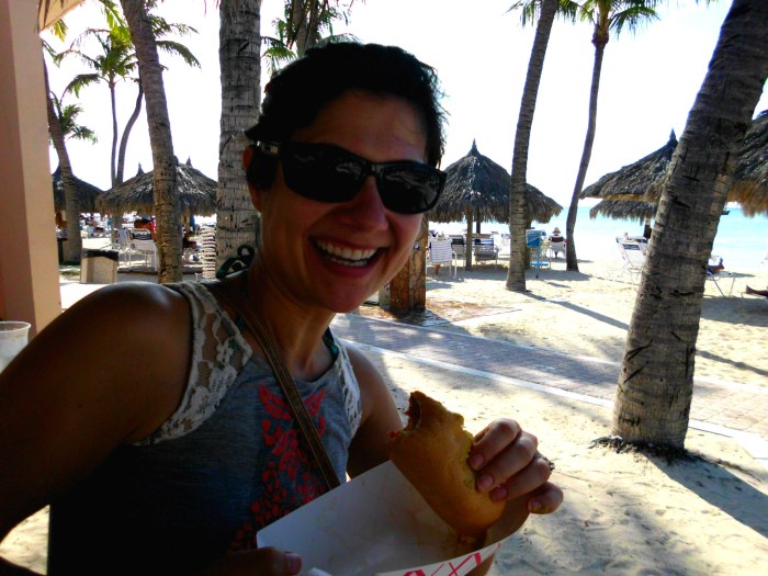 Birthday brat on the beach