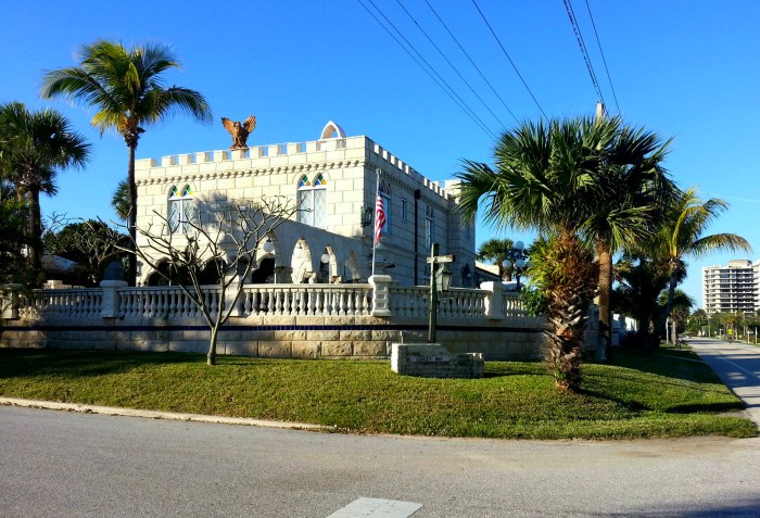 Castle house in Juno Beach
