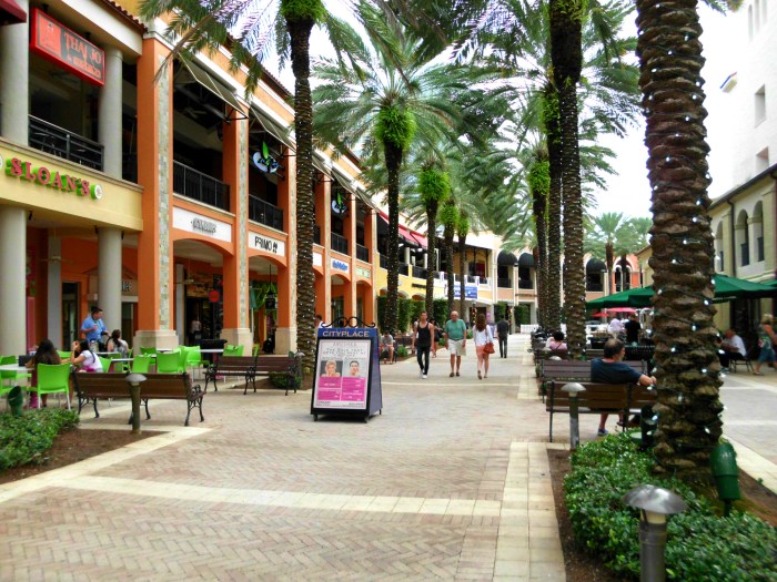 CityPlace mall in West Palm Beach