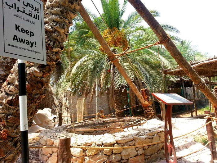 Well at Heritage Village in Abu Dhabi