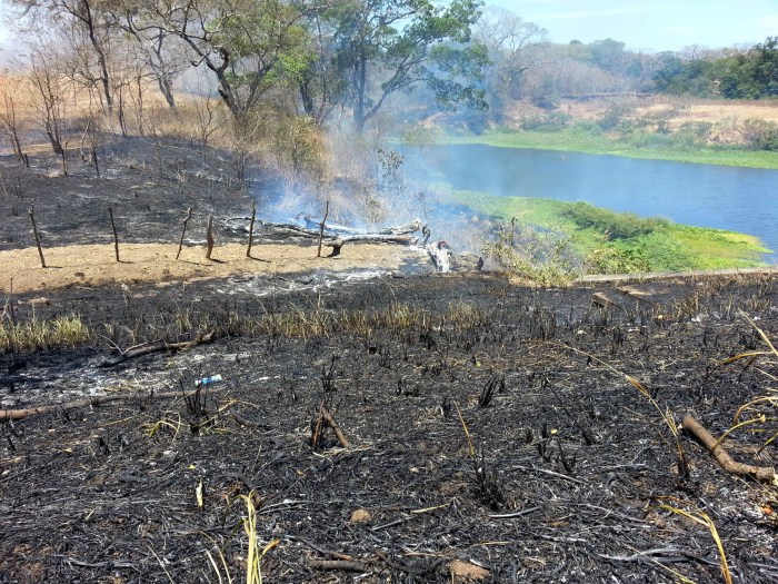 Costa Rica wildfire