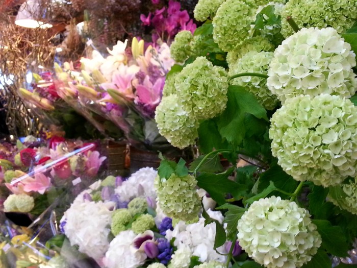 Granville Island Public Market flowers