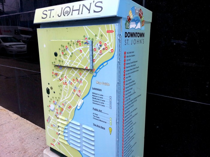 St. John's electrical box