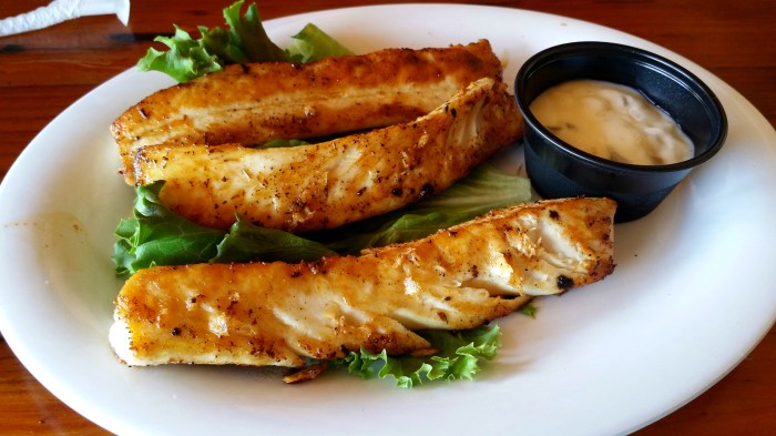 Hog Heaven's fish fingers