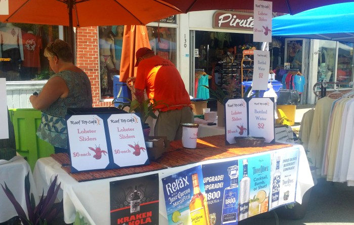 Lobsterfest food vendor