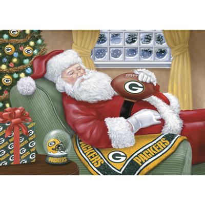 Santa and Green Bay Packers