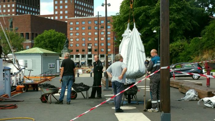 Oslo steamship coal